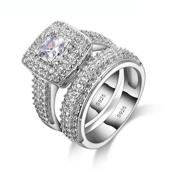 Fashion Jewelry Jewelry - Beautiful Ladies 2PC 2.50ctw Wedding Set